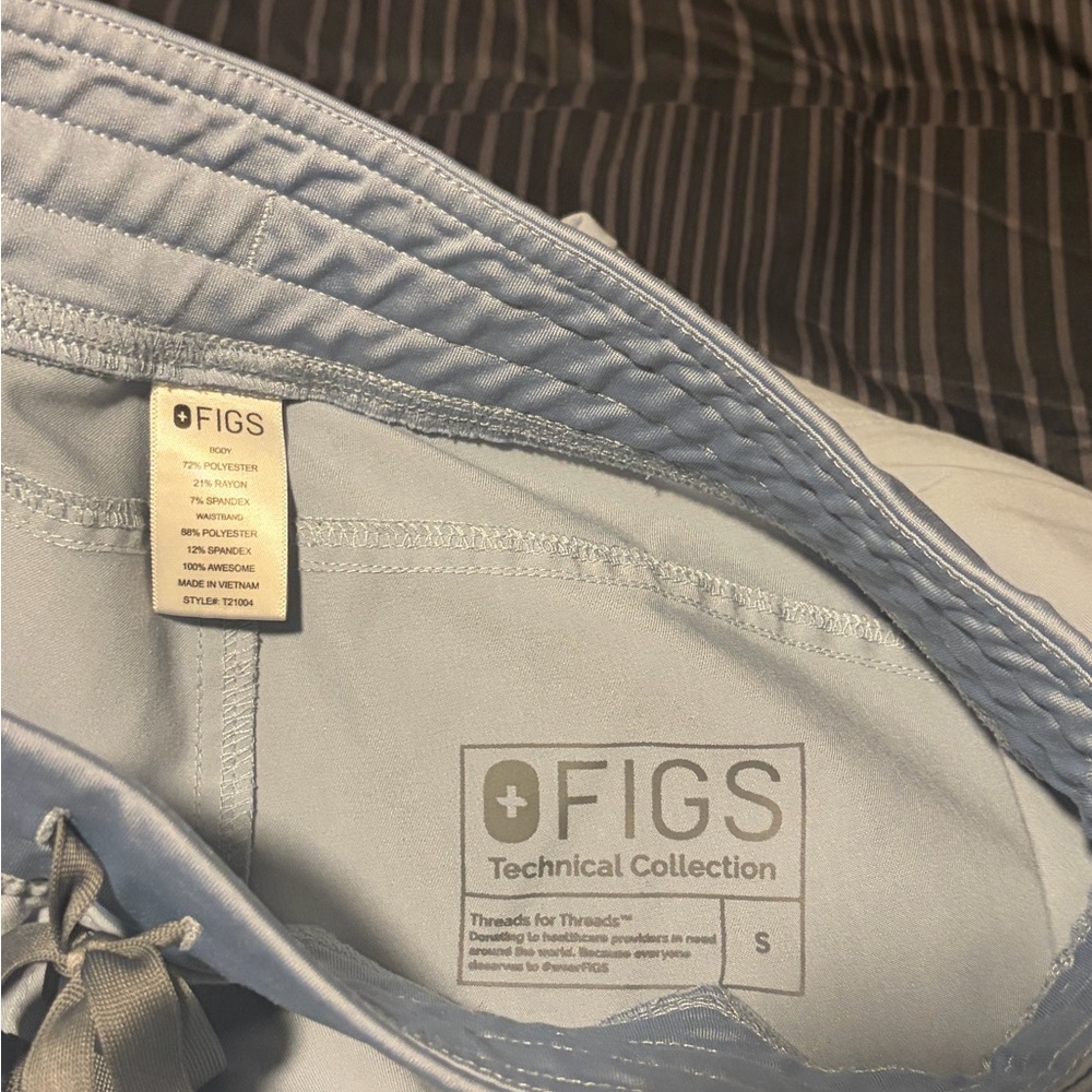 Figs Kade Dusky Blue Scrub Pant